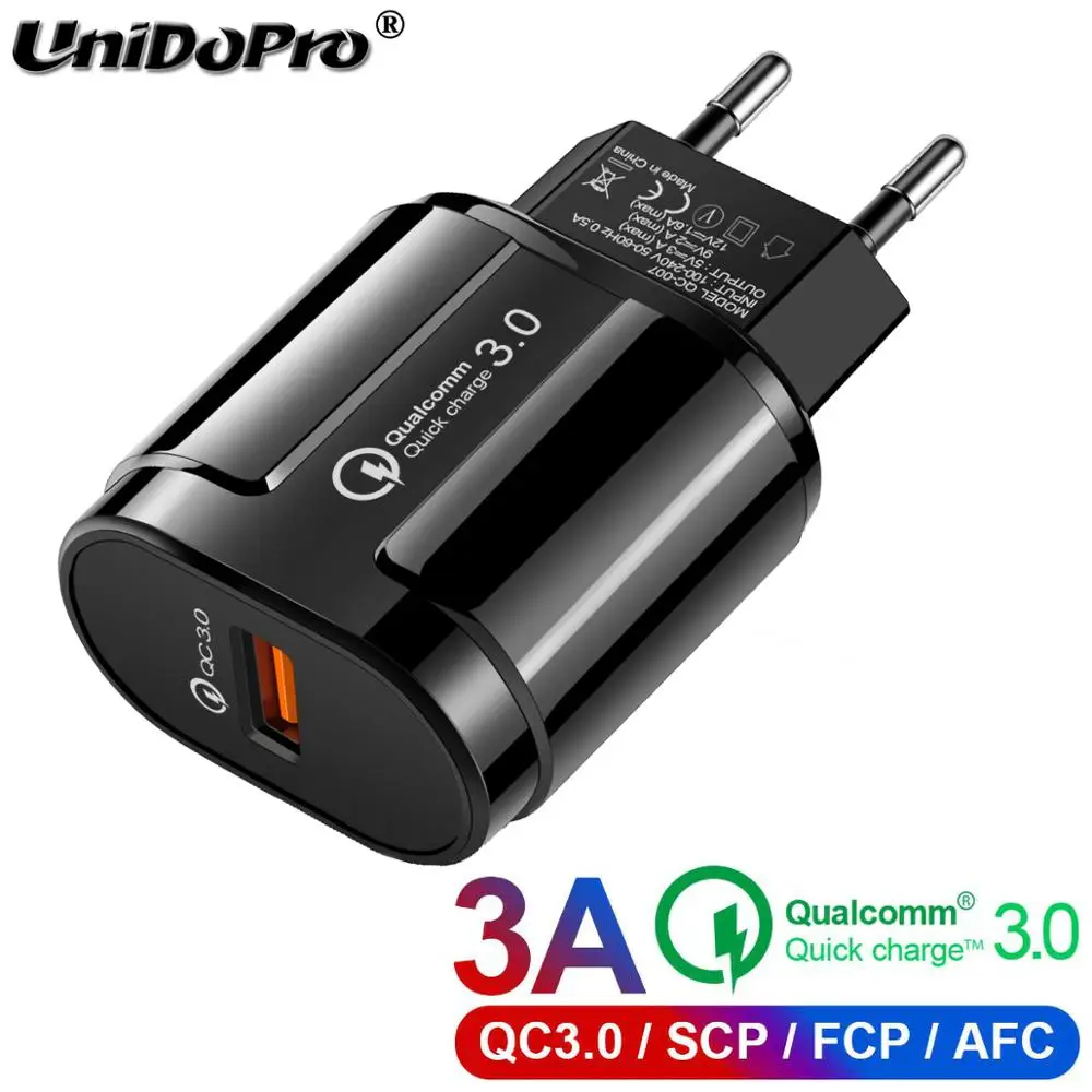 Quick Charge QC 3.0 EU AC Wall Charger for iPhone Galaxy SONY LG ASUS Xiaomi UMiDiGi Blu Huawei Honor Phone FAST Adapter | Мобильные