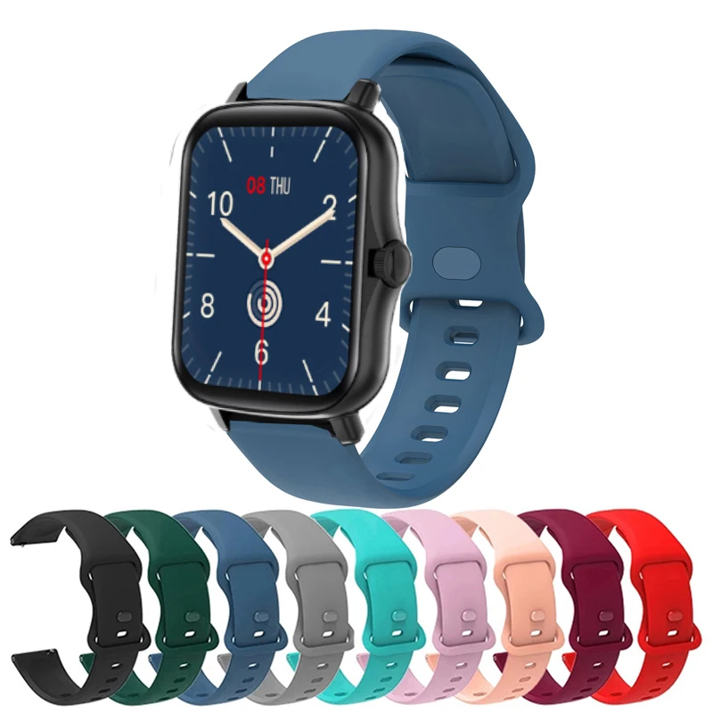 Watch Band Strap For Colmi P8 Plus/p8 Plus Gt 20mm Silicone Sport
