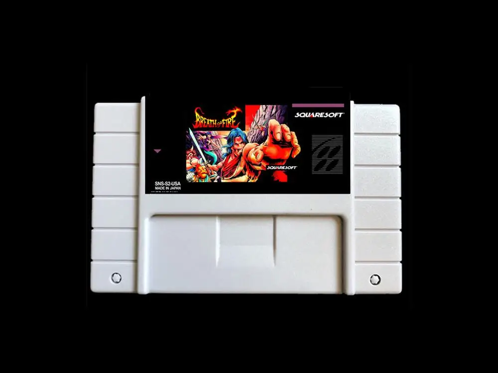 Breath Of Fire USA VERSION 46 pins Video games card NTSC version for Console ! | Электроника