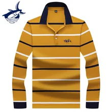 Мужская одежда, летние топы и футболки, повседневная полосатая рубашка поло, мужские брендовые Tace& футболки Shark, polo para hombre с вышивкой Polo Homme