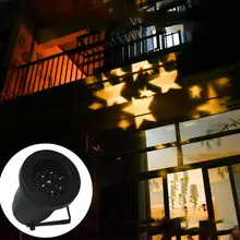 6LED проектор звездного неба лампы 12V теплый белый пейзаж лазерный светильник сада Звездный проектор декоративный свет для открытого напольного сверкающие фестиваль