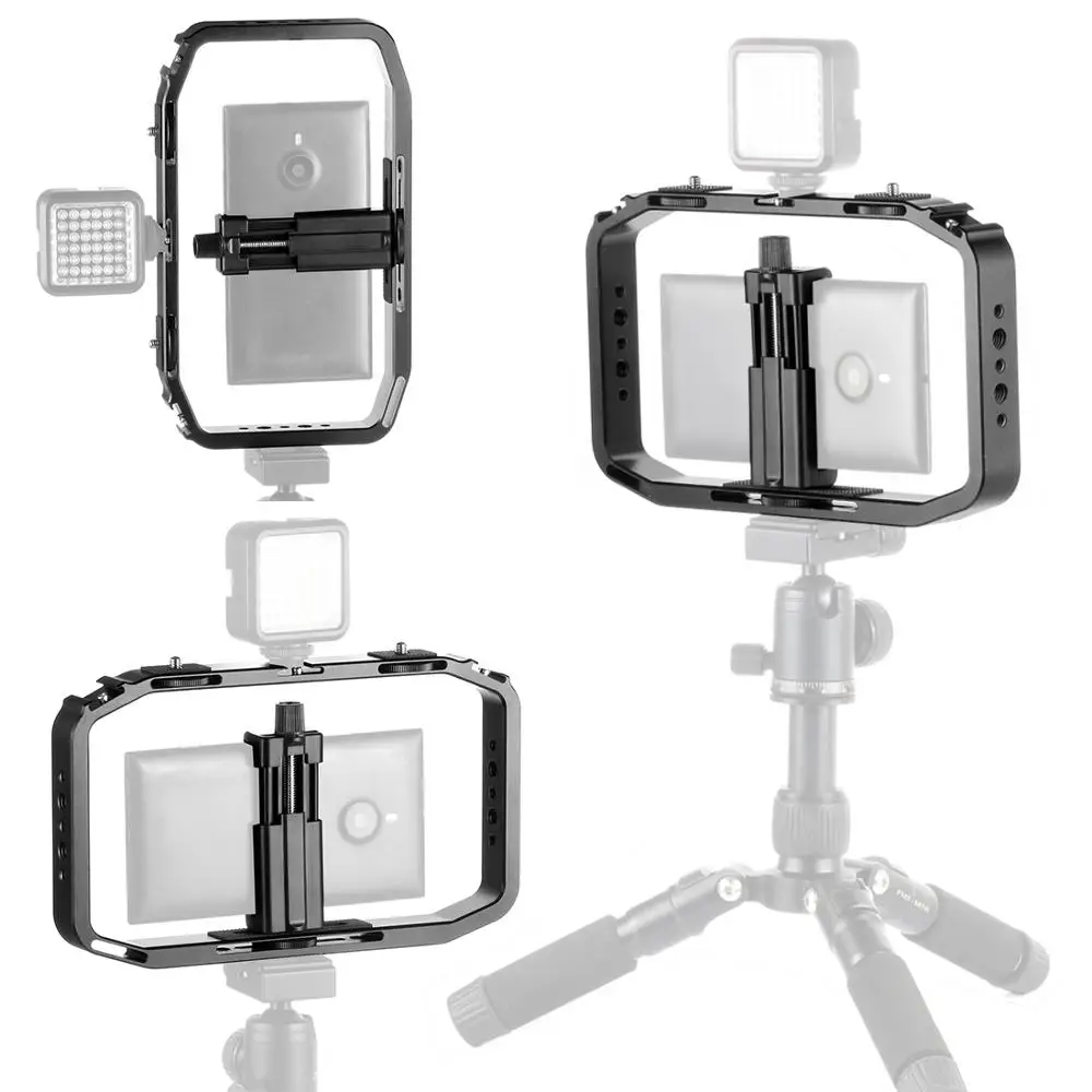Ручная клетка для камеры DJI OSMO Action/YI/EKEN Gopro7 6 держатель подставка смартфона видео