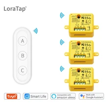 Tuya – commutateur WiFi intelligent Life, module de relais avec télécommande google Home Alexa Echo, bricolage, domotique