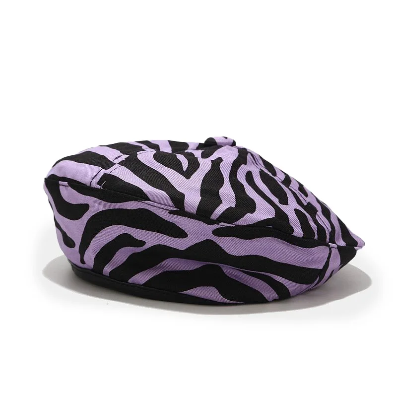 SKU-02-斑马纹黑紫色