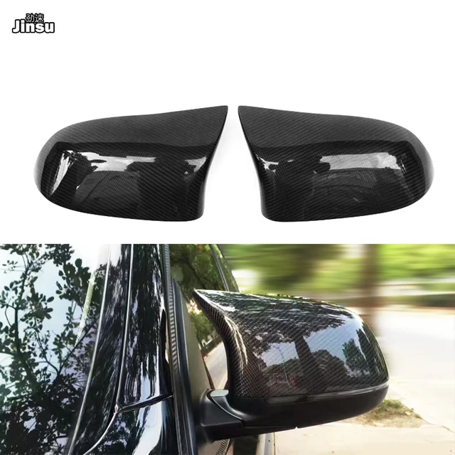 $US $81.00 Demon style Carbon fiber rear mirror covers For BMW X4 20i 28i 35i M40i xDrive 2014 - 2016 F26 Car styling replace mirror cap