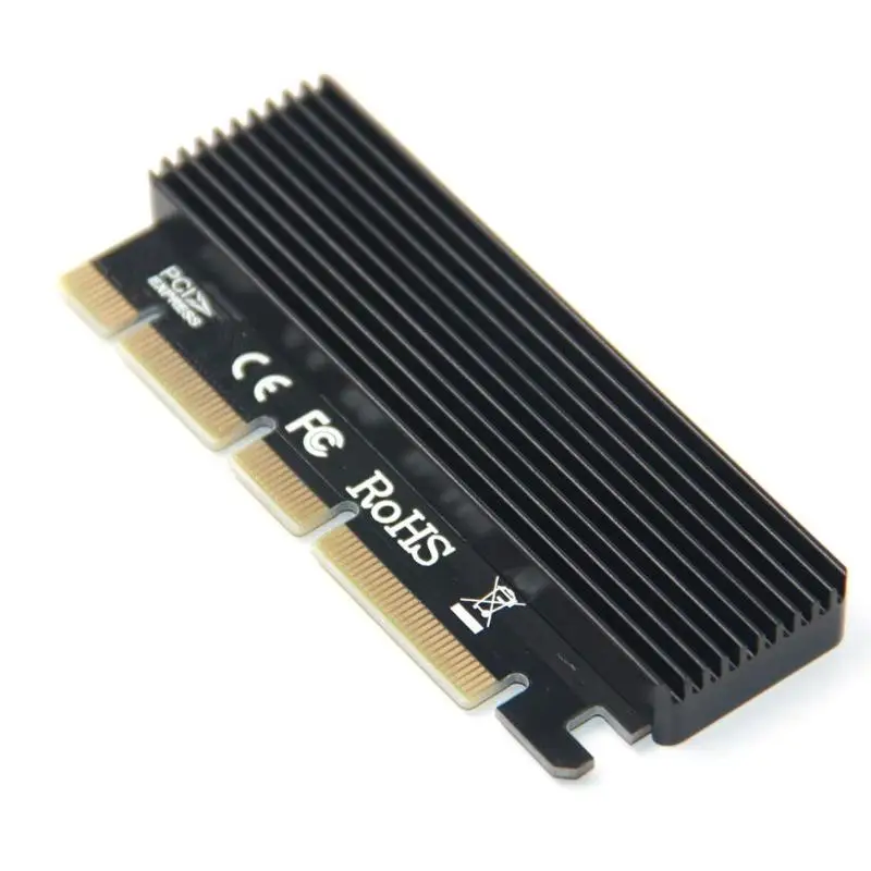 M.2 PCI-E Плата расширения PCI-e 3,0X16/X8/X4 адаптер для настольного компьютера M.2 M-Key NVMe SSD конвертер твердотельного накопителя