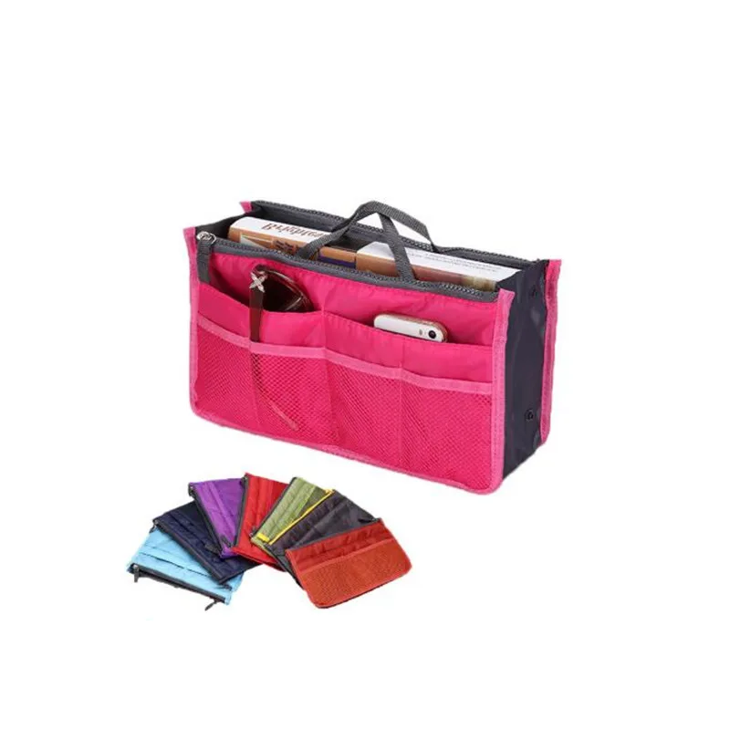 

Double Zipper Creative Cosmetic Bag, Womens Makeup Bag, Portable Travel Organizer, Storage Bag, Toiletries, Grooming Kit