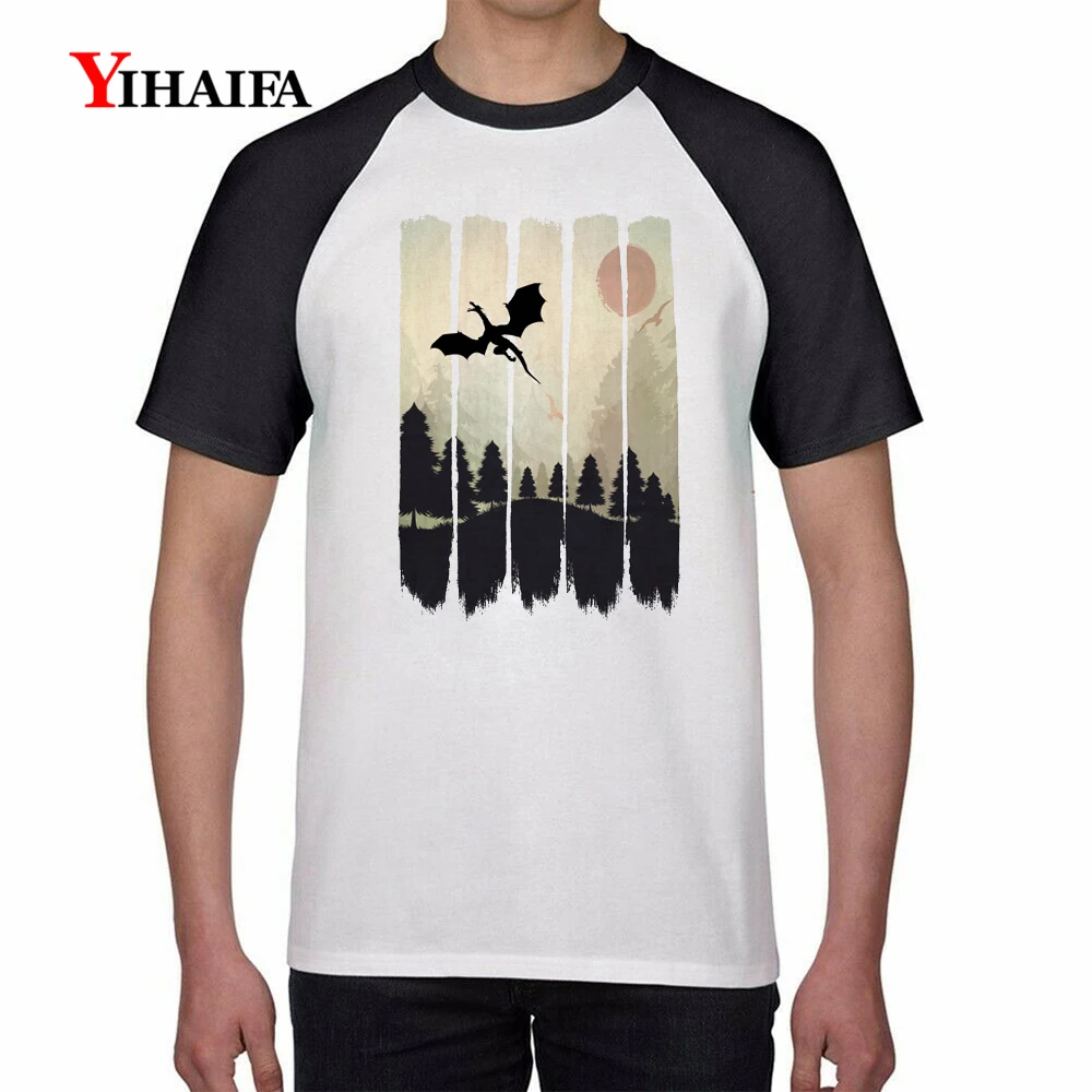 

Summer Fashion 3D Print T Shirts Forest Animal Tree Graphic Tees Mens Womens T-Shirt Unisex Casual Cotton Tops