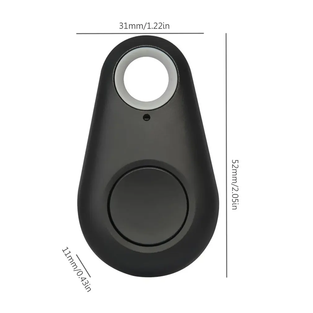 Mini AntiLost Alarm Wallet Keychain Smart Tag Bluetooth-Compatible Tracer GPS Locator Keychain Pet Child ITag Tracker Key Finder
