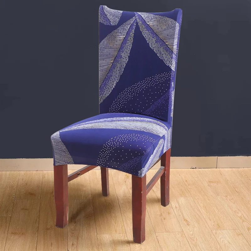 Волшебный узор чехол для кресла спандекс стрейч Кухня Обеденный сиденья чехлы для домашнего декора универсальные размеры чехлы на стулья - Цвет: Color 9