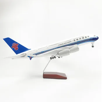 

LED Airplane Model Resin Airplane Model China Southern Airlines 380 Airplane Model Alloy Airplane Model Children Toy Airplane Mo