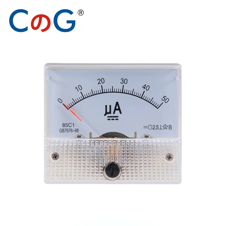 85C1 амперметр постоянного тока аналоговый измеритель панель указатель Тип 1A 2A 3A 5A 10A 20A 30A мА μA амперметр тока механические амперметры с шунтом