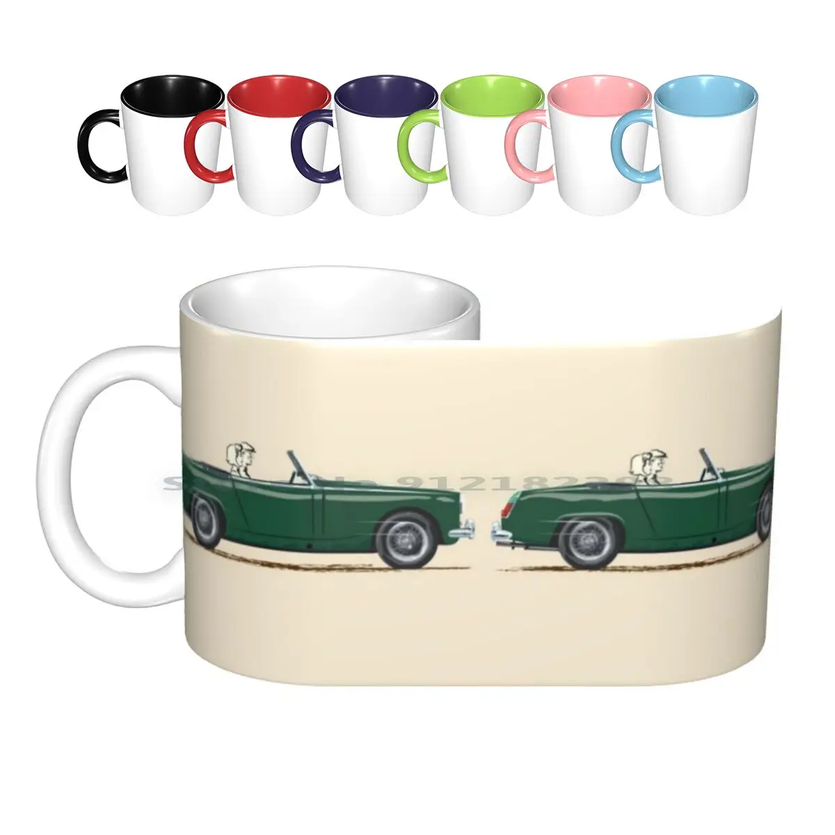 British Racing Green Ah Sprite Tazze In Ceramica Tazze Da Caffè Tazza Da Tè Al Latte Sprite Christmas Sanoey Modellino Sprite Mg Midget