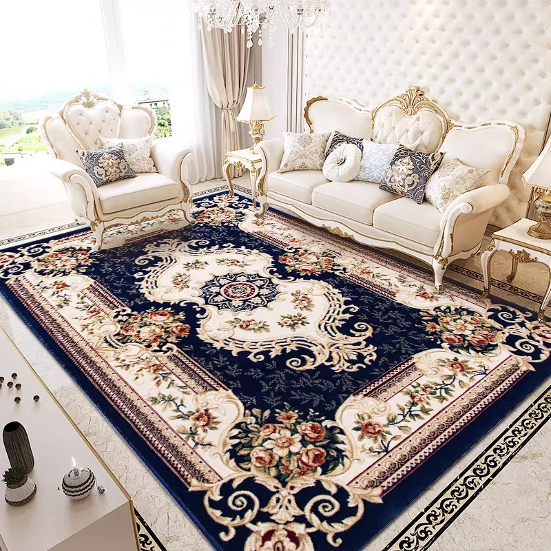 

Retro European Wilton woven Tufted carpets Vintage Persian pattern area rug , home decoration thicken living room carpet