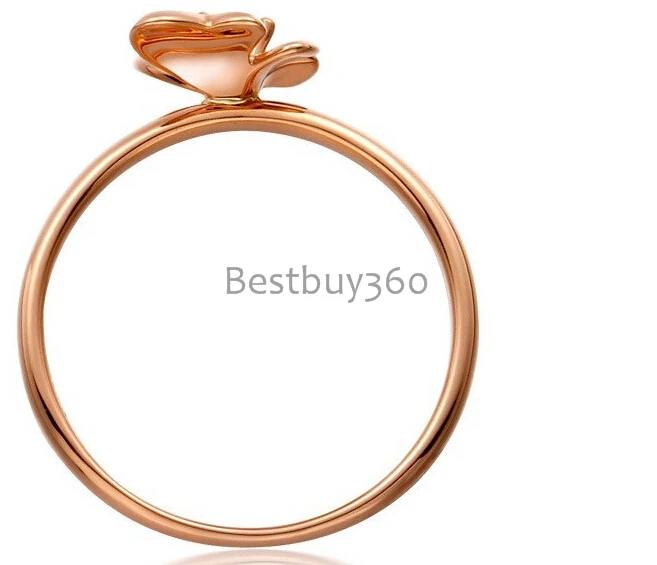 0.5ct 925 пробы Серебряная бабочка Пасьянс искусственный бриллиант Свадьба Любовь S925 кольцо для женщин(YD