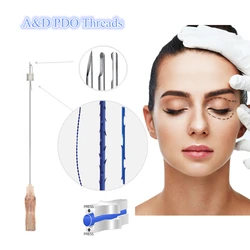 Free Shipping Facial Lifting Medical Pdo Thread Mono /Screw 26G 27G 29G 30G For Face Eyes Nose Neck