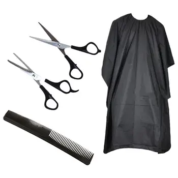 

1 Set Thinning Scissors Hairdressing Scissor Comb Home Salon Hair Styling Tools Ergonomics Handle Scissor Clip For Hair Salon
