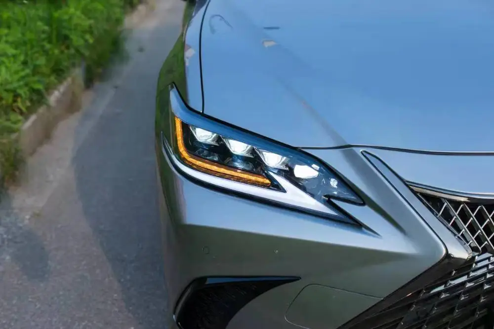 Светодиодные передние фары для Lexus ES200 ES260 ES300H-, функция токарного освещения LF