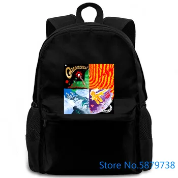 

King Gizzard and The Lizard Wizard Quarters Gray Unisex Custom Printing women men backpack laptop travel school adult