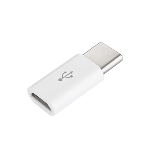 BSLIUFANG мобильный телефон адаптер Micro USB к USB C адаптер Microusb разъем для Xiaomi huawei samsung Galaxy адаптер usb type C - Цвет: 1pcs(White)