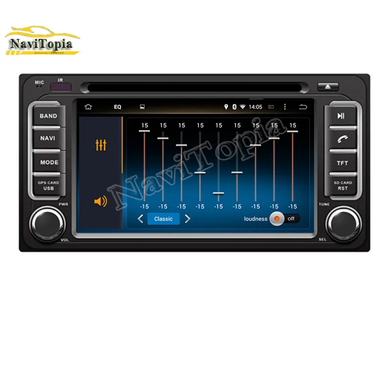 Cheap NAVITOPIA 4G RAM 32G ROM Octa Core Android 9.0 Car DVD Player GPS Navigation for Toyota HIACE for Toyota Ielas for Fortuner 6