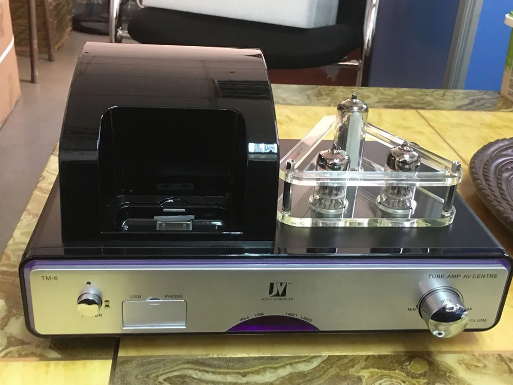 Английский Настольный TM6 ламповый амплитfier 6N2 cat-eye TM6 hifi с AKISUI 4 дюймов книжная полка динамик DVD плеер fever комбинация