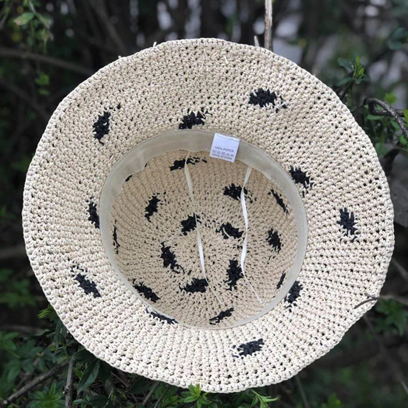 Raffia Солнцезащитная шляпа Корейская женская Солнцезащитная Повседневная Кепка женская летняя Солнцезащитная пляжная анти-УФ мода бант элегантные шляпы H7402