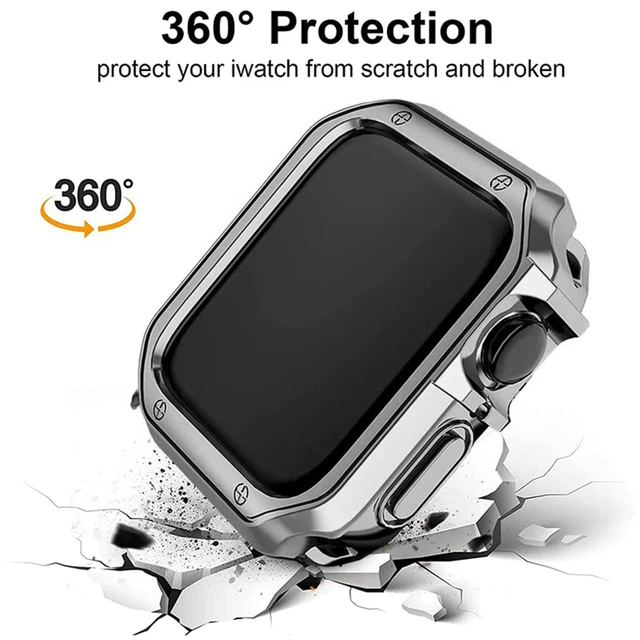 Wristband for apple watch 40mm 44mm band 38mm 42mm soft case stainless steel watchband bracelet for iwatch se 6 5 4 3 2 1 strap