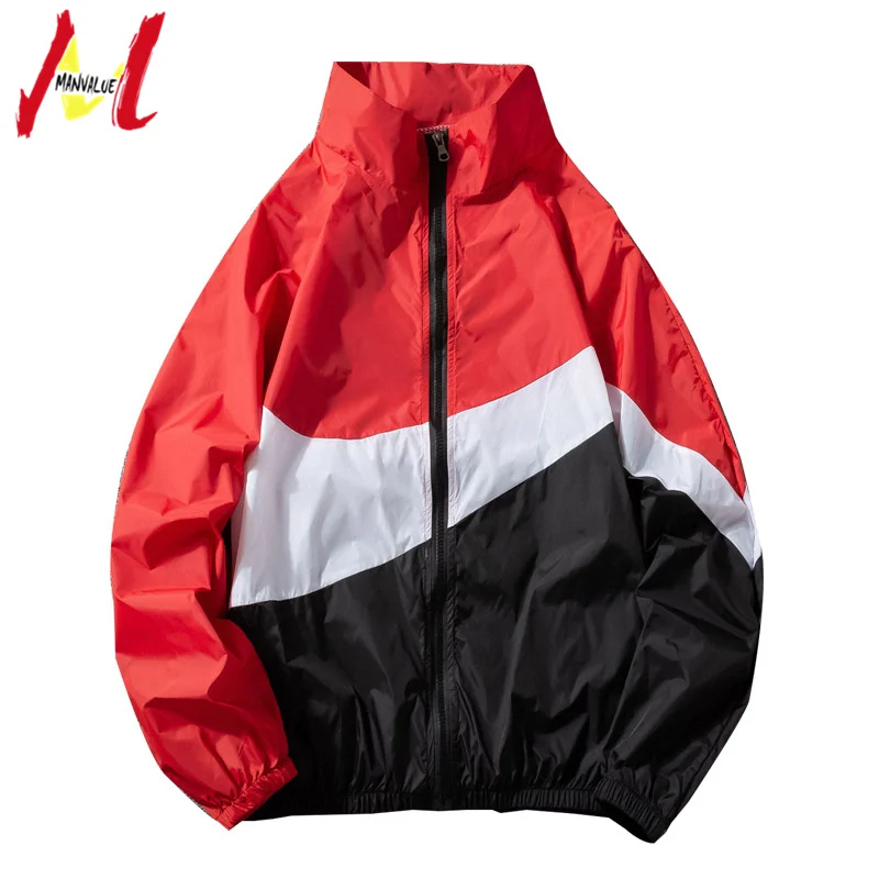 

MANVALUE Summer Rashguard Thin Patchwork Sunscreen Male and Female Students Sun Protection Clothing Outdoor Skinsuits Jackets