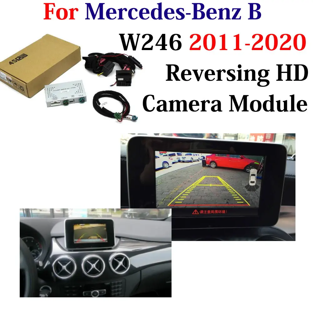 

Car 360 Front Rear Camera Digital Decoder For Mercedes Benz B W246 2011~2020 Adapter Original Upgrade Display Backup Camera