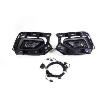 

For VW Atlas Fog Light Lamp Upgrade Kit with Front Bumper Cable 3CN941661 3CN971095B