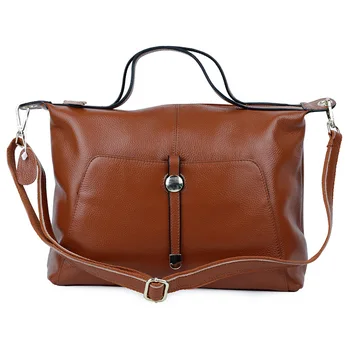 

Women's leather big bag first layer cowhide shoulder diagonal bag handbag bag