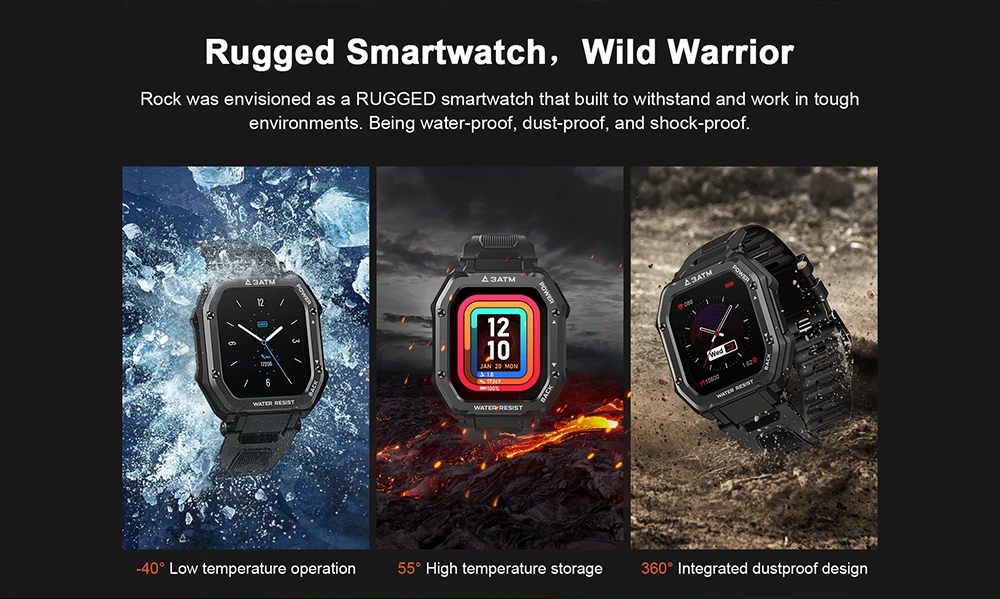 KOSPET ROCK Rugged Smart watch 8