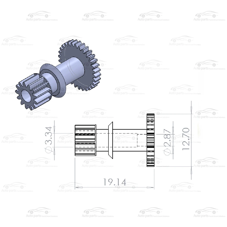 カセットデッキ　パナソニック(テクニクス) テクニクス用カセットデッキテープギア パナソニック SC-CH404X CH505X