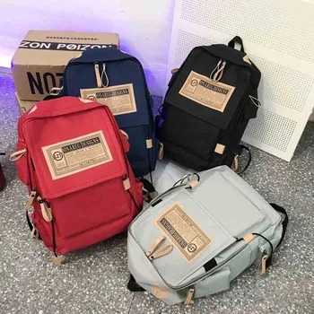 

Men And Women Backpack Fashion Casual Student Bag Large Capacity Computer BagDrop shipping supplier boy girl the man woman Sexy