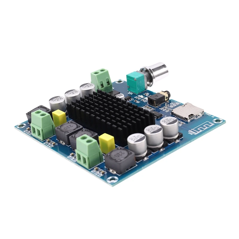 XH A105 Bluetooth 5 0 TDA7498 беспроводной цифровой усилитель мощности стерео o плата 2X100W AMP