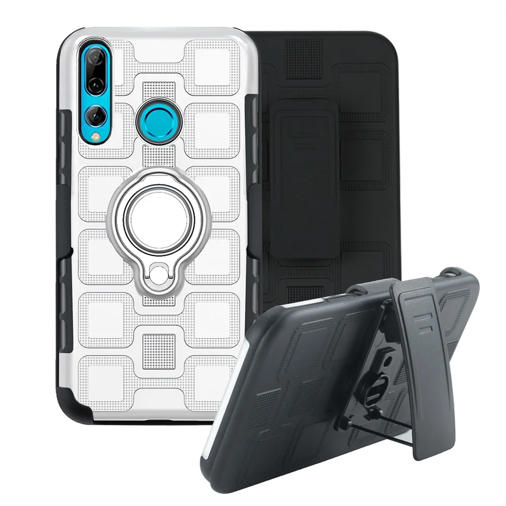 Сверхпрочный Чехол-кобура для Huawei Y9 Prime Nova 5T 2019 поворотный чехол с зажимом ремня P
