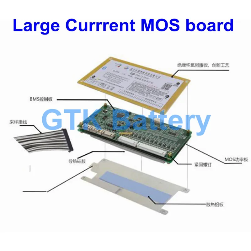 Смарт BMS 6S 25S Lifepo4 литий ионный аккумулятор лто Защитная плата 50A 100A Bluetooth APP для