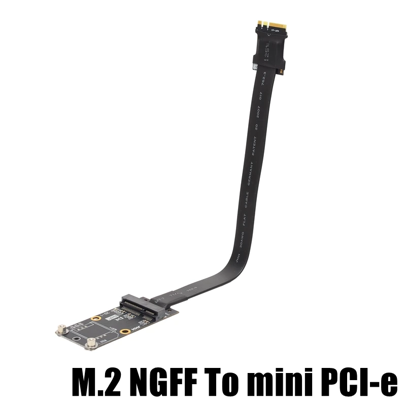 

NGFF M.2 Wi-Fi интерфейс A.E Key беспроводной сетевой адаптер удлинитель Mini-pcie MPCIe ленточный удлинитель Кабель