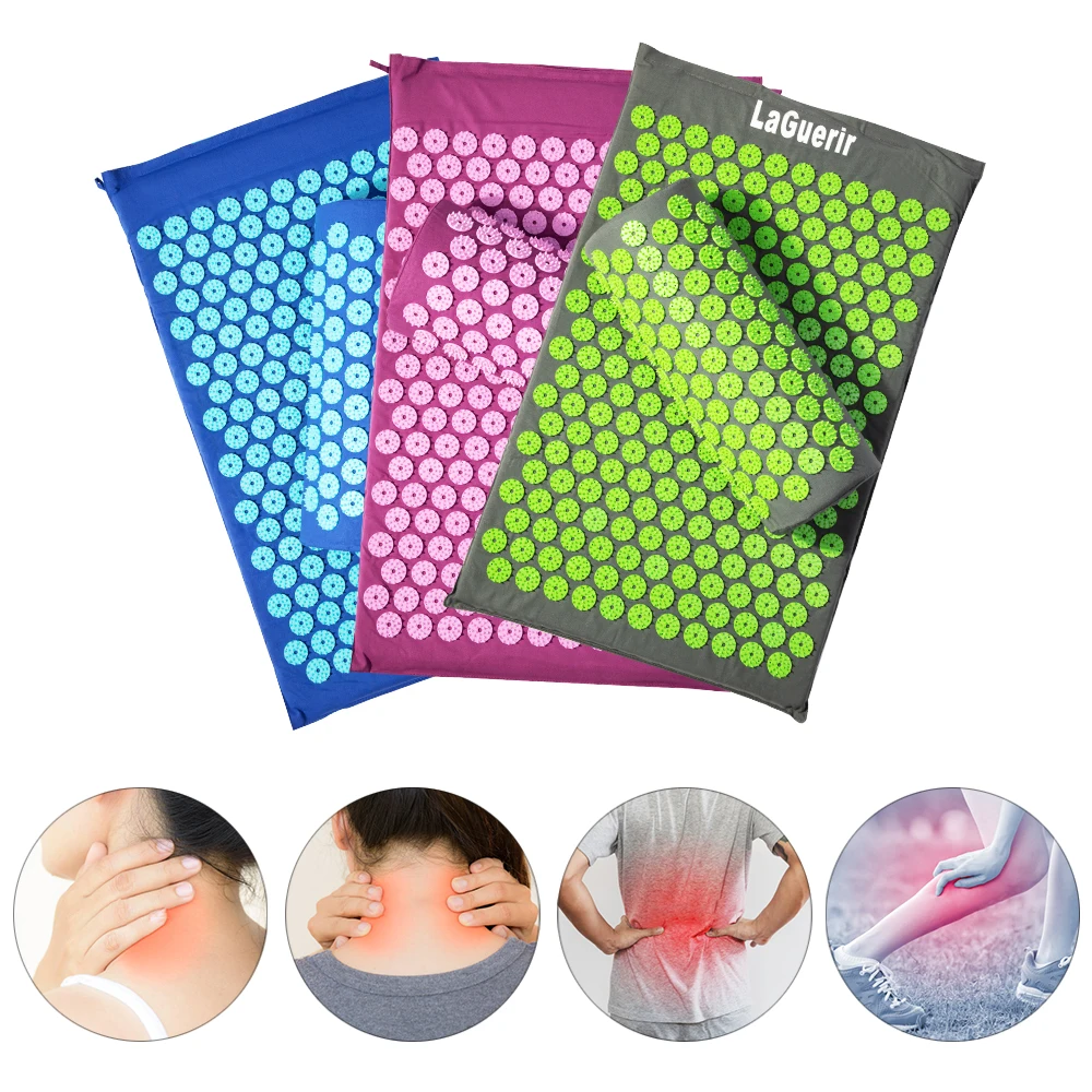 

Massage Relaxation Massager Acupressure Mat Relief Body Foot Back Relieve Stress Pain Acupuncture Spike Massage Mat