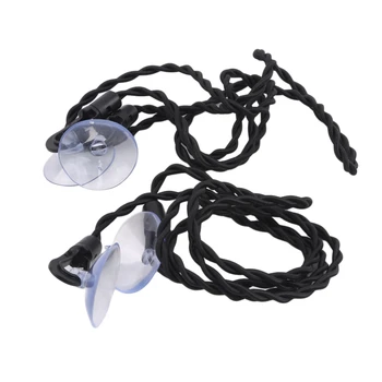 

2.5M Travel Cables Clothesline Solid Color Clothes Line Windbreak Non-slip Sucker Bungee Rope Outdoor Camping Drying Tool