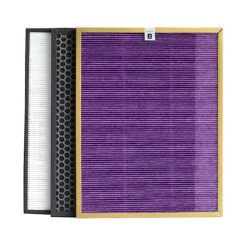 

3Pcs Ac4141 Ac4143 Ac4144 Filter Kit for Philips AC4072 AC4074 AC4083 AC4084 AC4085 AC4014 ACP073 Air Purifier Parts Accessories