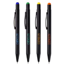 Stylo à bille multifonction créatif à Double tête en métal, stylo capacitif pour étudiants, papeterie scolaire et de bureau
