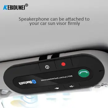 

USB Power Handsfree Bluetooth Car kit Mp3 Player Wireless Audio Receiver Sun Visor Clip Speakerphone Music Adapter Wholesale