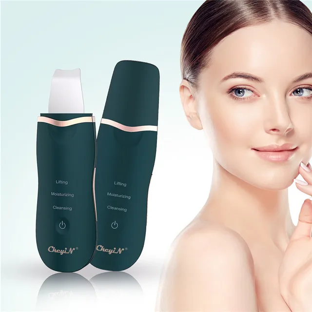 Profesjonalne ultradźwiękowe urządzenie do peelingu twarzy Ion głębokie oczyszczanie twarzy Peeling łopata złuszczające urządzenie do pielęgnacji skóry urządzenie kosmetyczne 2