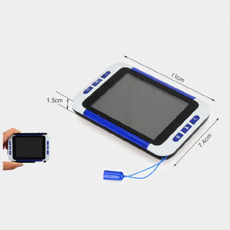 

2-32X 3.5 in LCD Electronic Reading Digital Magnifier Portable Reading Aid for Low Vision People