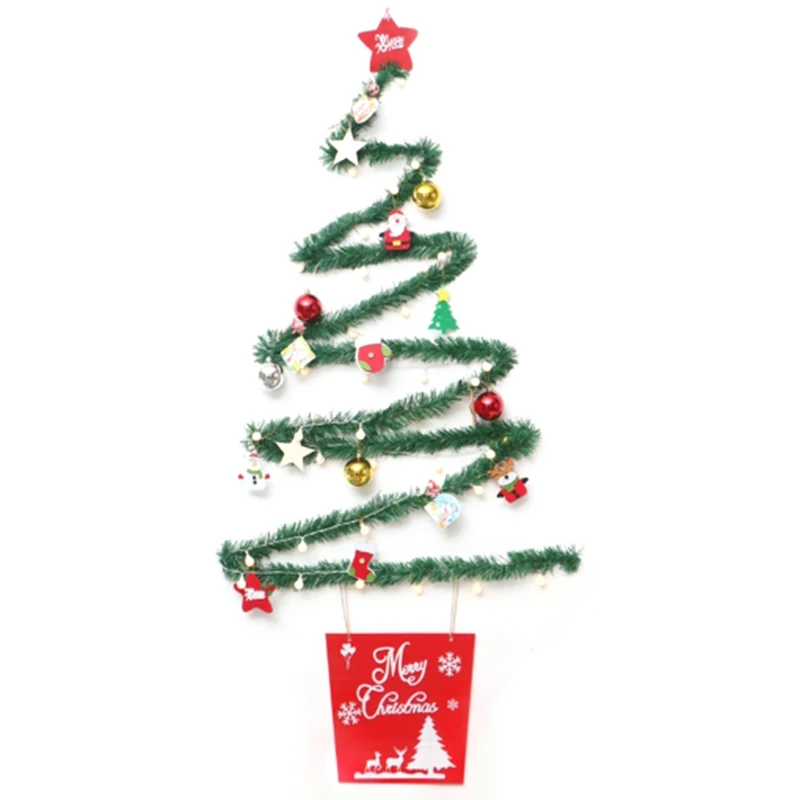 Diyクリスマスツリー壁にクリスマス用品ホテルモールクロゼットクリスマスデコレーション Trees Aliexpress