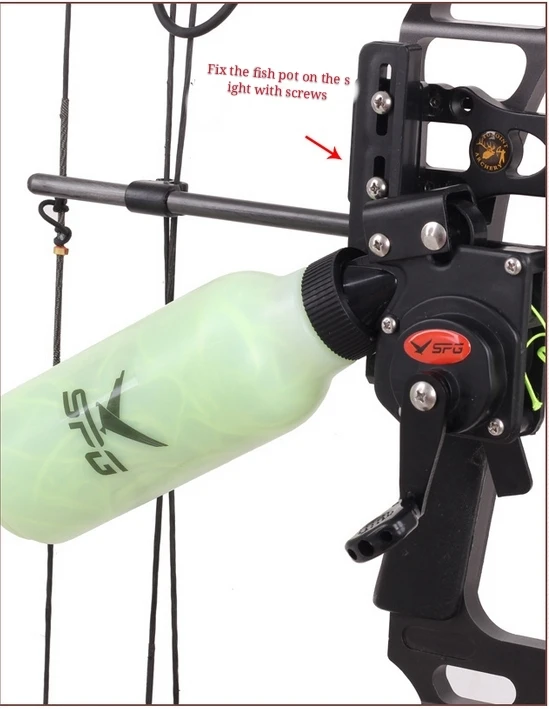 Новый трос для стрельбы из лука композитный Рекурсивный лук горшок рыбы