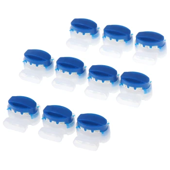 

10pcs 3-Way Terminal Durable Electrical Outdoor Applications Wire Connector Robotic Lawn Mower Automower Garden Accessories