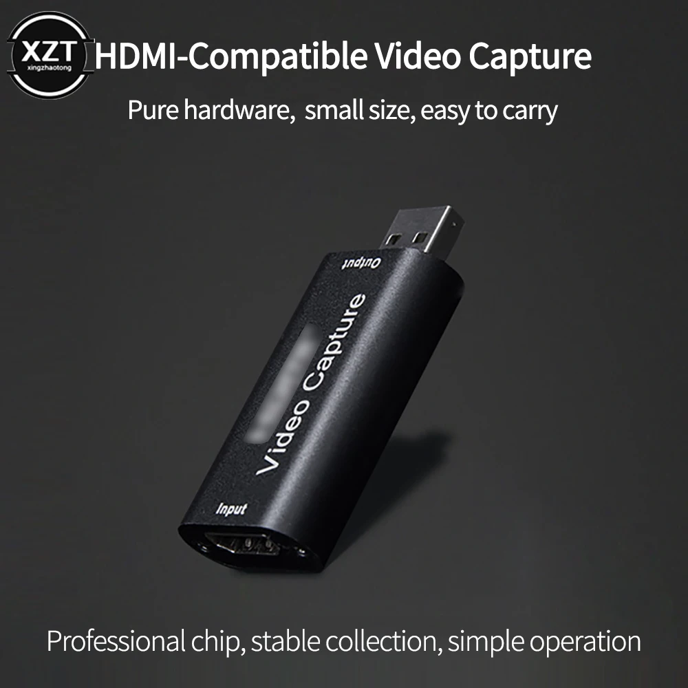 USB 3.0 HDMI-Compatible Video Capture Card 1080p 60fps Grabber Record Box for PS4 OBS Game Recording PC Live Streaming | Компьютеры и